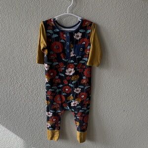 One Piece with Mustard Sleeves